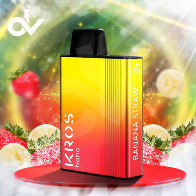 KROS Nano 13ML 5000 Puffs 650mAh Rechargeable Prefilled Nicotine Salt Disposable Vape With Premium Mesh Coil