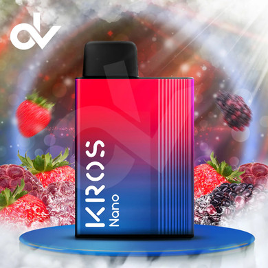 KROS Nano 13ML 5000 Puffs 650mAh Rechargeable Prefilled Nicotine Salt Disposable Vape With Premium Mesh Coil