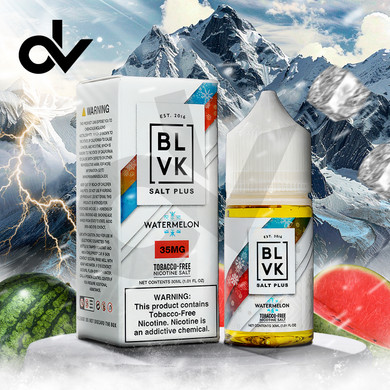 BLVK Salt Plus Synthetic Nicotine Salt E-Liquid 30ML - watermelon