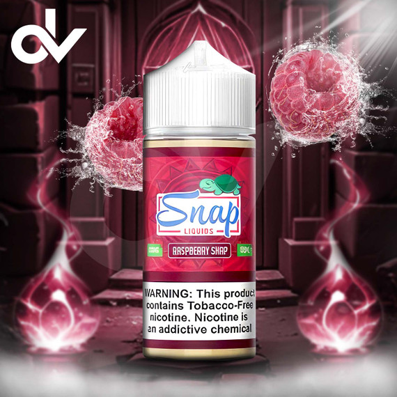 Snap Synthetic Nicotine E-Liquid 100ML - Raspberry Snap