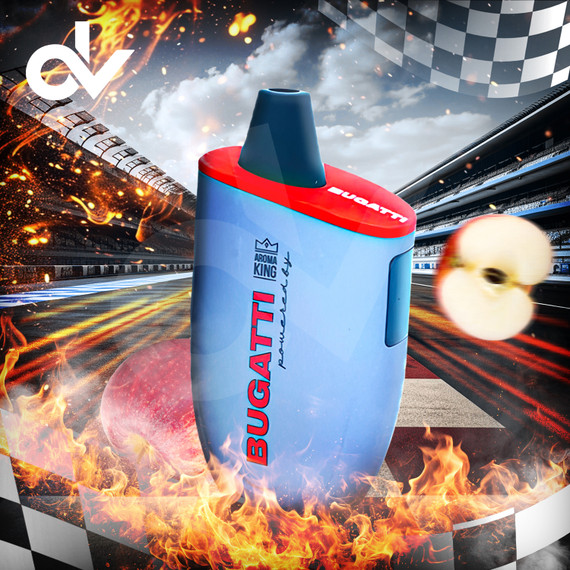 Bugatti Elite 9000 Puffs Disposable Vape Device - Delicious Apple