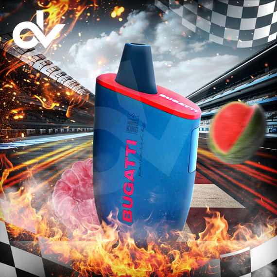 Bugatti Elite 9000 Puffs Disposable Vape Device - Raspberry Watermelon