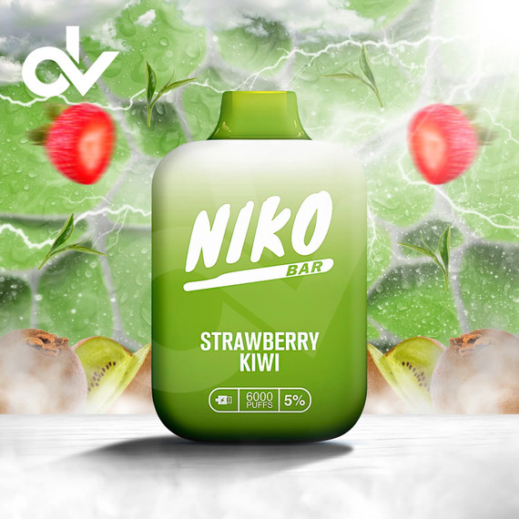 NIKO BAR 7000 - Strawberry Kiwi