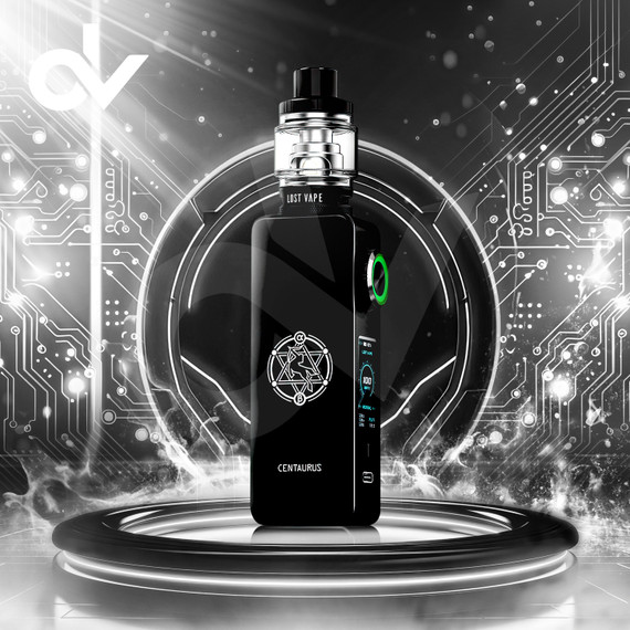 Lost Vape Quest Centaurus M100 100W 18650 Starter Kit With 4ML Centaurus Sub Coo Tank - Knight Black