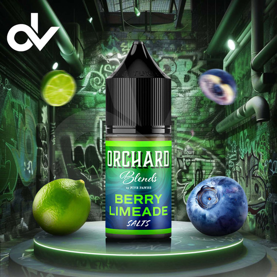 Five Pawns x Orchard Blend Nicotine Salt E-Liquid 30ML - Berry Limeade