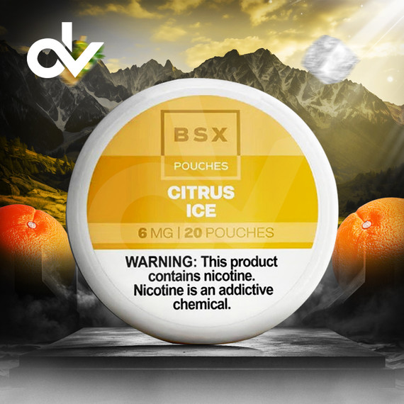 BSX Nicotine Pouches - Citrus Ice