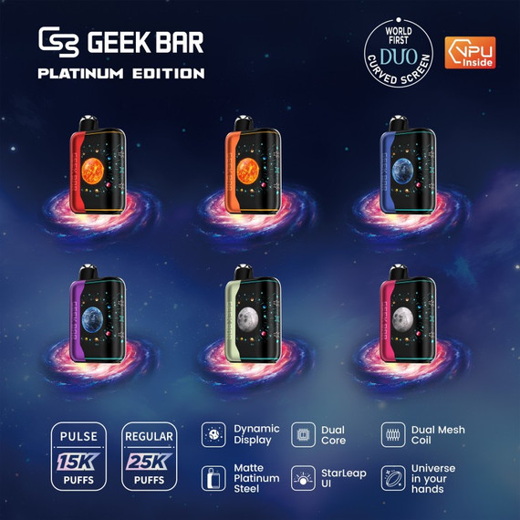 ​Geek Bar Pulse X Platinum Edition 25K