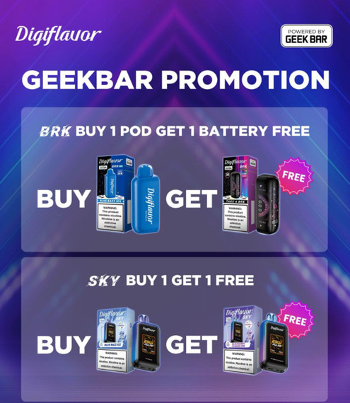 Geek Bar Digi Flavor 20K BRK Pod