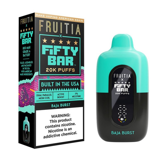 Fruitia x Fifty Bar 20000 - Baja Burst