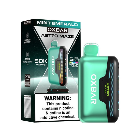 OXBAR Astro Maze 50000 - Mint Emerald