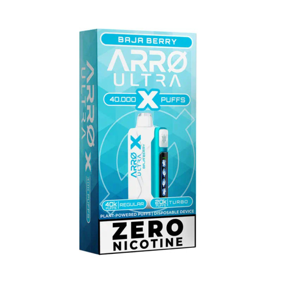 Arro Ultra X 40K 0% Disposable - Baja Berry