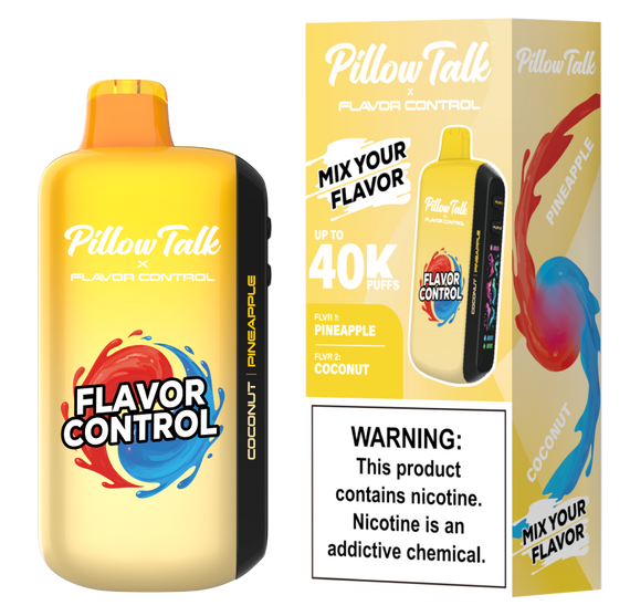 Pillow Talk Flavor Control 40K - Pineapple / Coconut