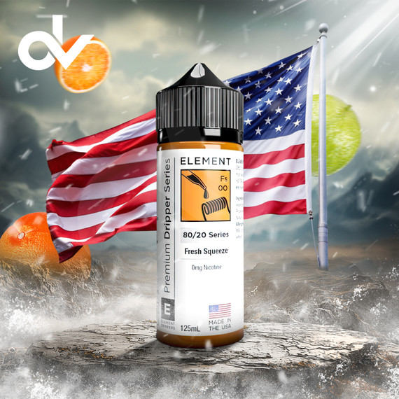 Dripper Series By Element E-Liquid 125ML - Fresh Squeeze