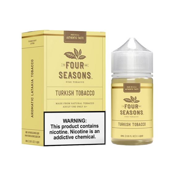 Four Seasons Fine Tobacco E-Liquid 60ML - Turkish Tobacco