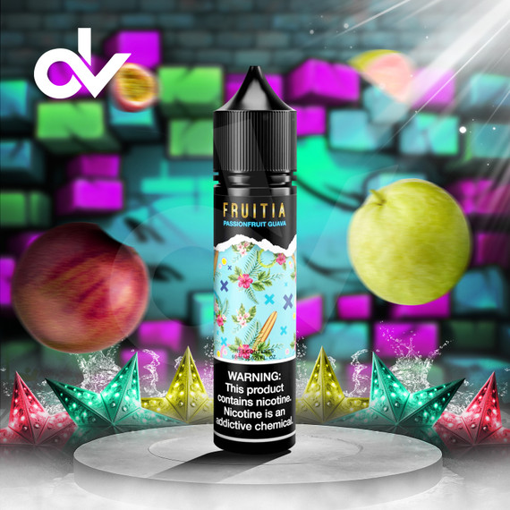 Fruitia E-Liquid By Fresh Farms 60ML - Passion Fruit Guava
