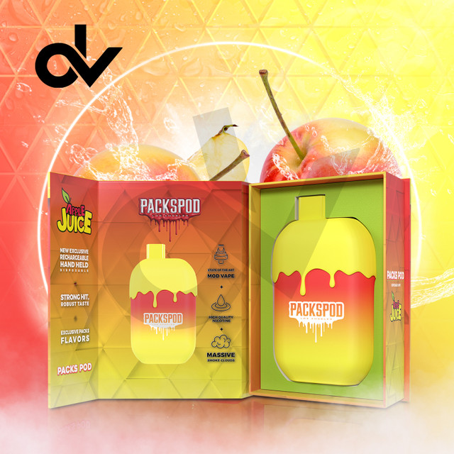 Packspod - Limited Edition 5% Nic 12ml 5000 Puffs Disposable