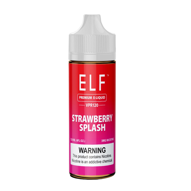 ELF VPR120 Premium Nicotine E-Liquid 120ML - Strawberry Splash