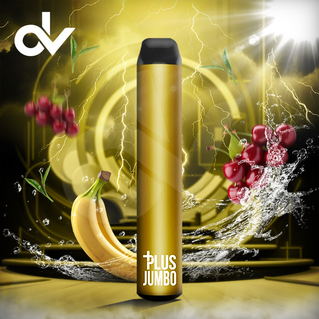 Plus Jumbo 4000 Vape - Banana Cherry