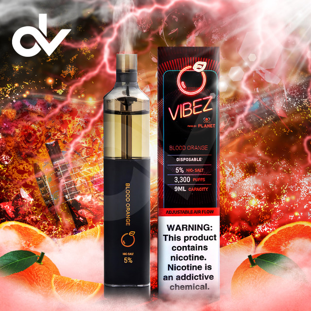 X PLANET Vibez Pod Disposable Vape - Blood Orange