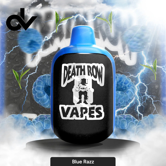 DEATH ROW QR5000 DISPOSABLE VAPE - Blue Razz