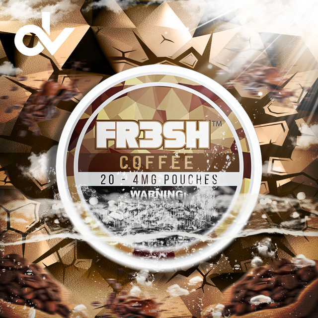 FR3SH Tobacco Free Nicotine Pouches - Coffee