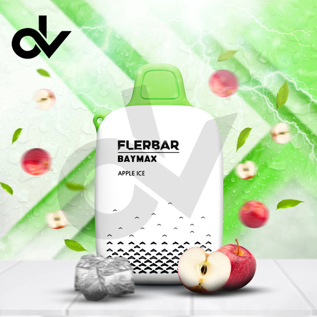 Flerbar Baymax Disposable Vape 3500 Puffs - Apple Ice