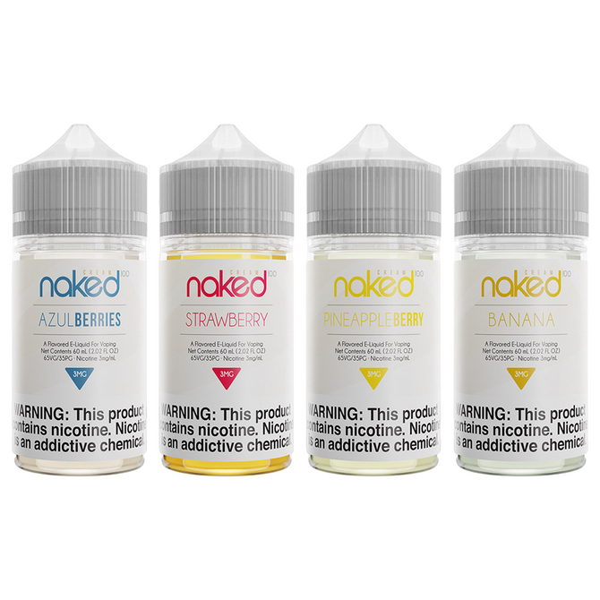 Naked100 Cream E-Liquid 60ML