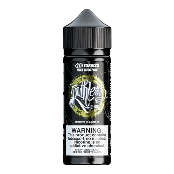 Ruthless Synthetic Nicotine E-Liquid 120ML - Swamp Thang