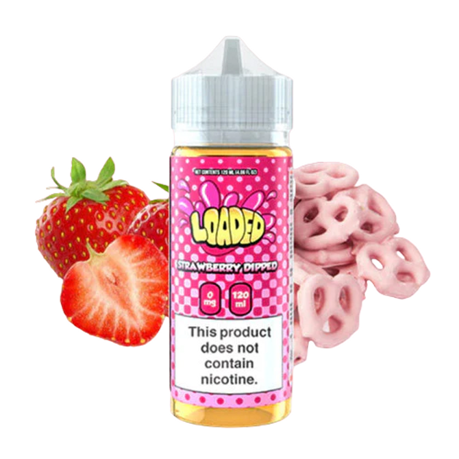 Loaded Synthetic Nicotine E-Liquid By Ruthless 120ML - Strawberry Jelly Donut