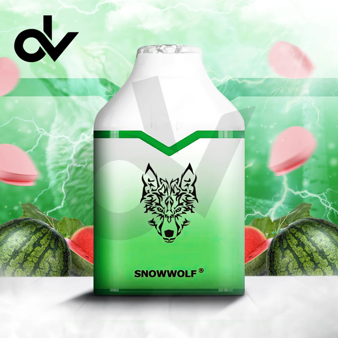 Snowwolf Mino 6500 Puffs Disposable Vape - Watermelon Bubblegum