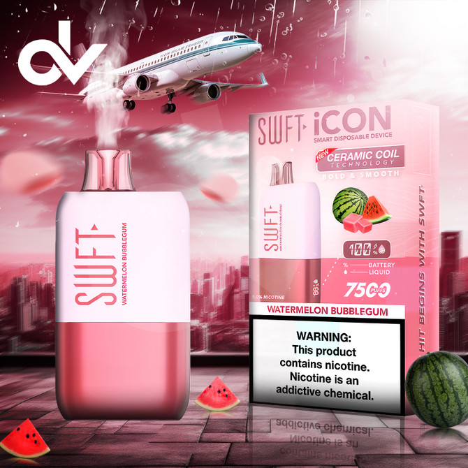 SWFT Icon 7500 Disposable - Watermelon Bubblegum