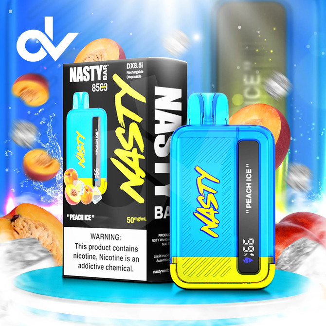 Nasty Bar 8500 Disposable - Peach Ice