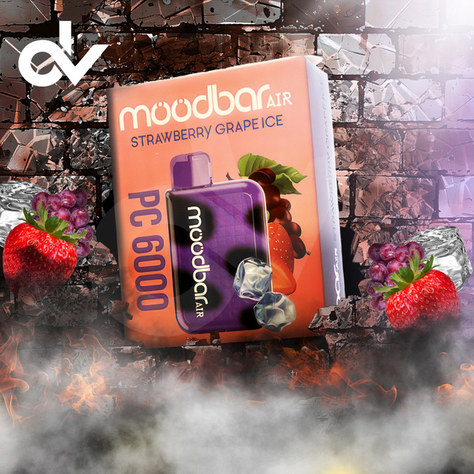 MoodBar Air PC6000 - Strawberry Grape Ice