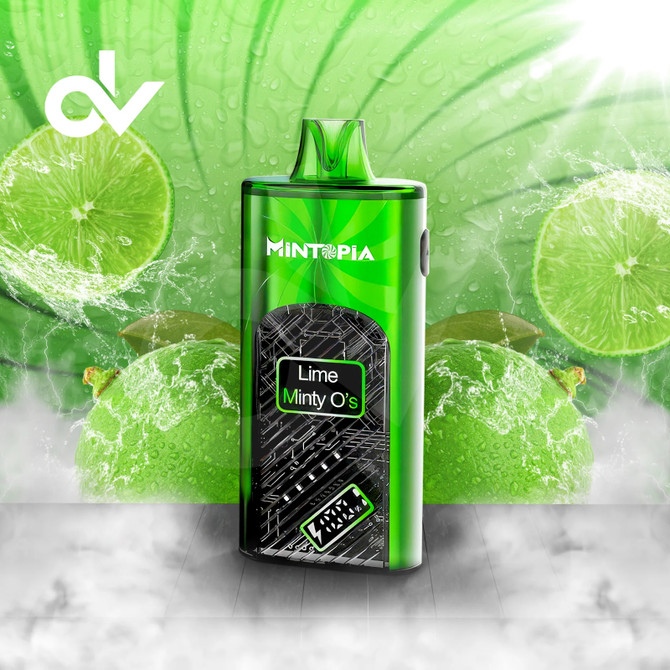 MiNTOPiA Turbo 9000 Disposable - Lime Minty O's