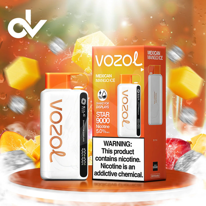 Vozol Star 9000 Disposable - Mexican Mango Ice