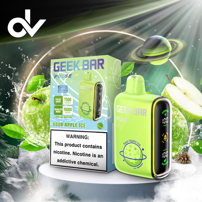 Geek Bar Pulse Disposable - Sour Apple Ice