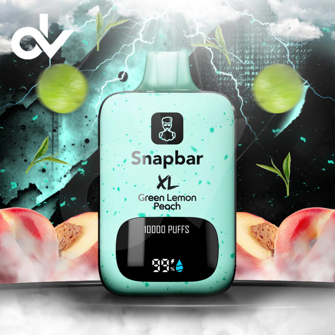Snapbar XL 10000 Disposable - Green Lemon Peach