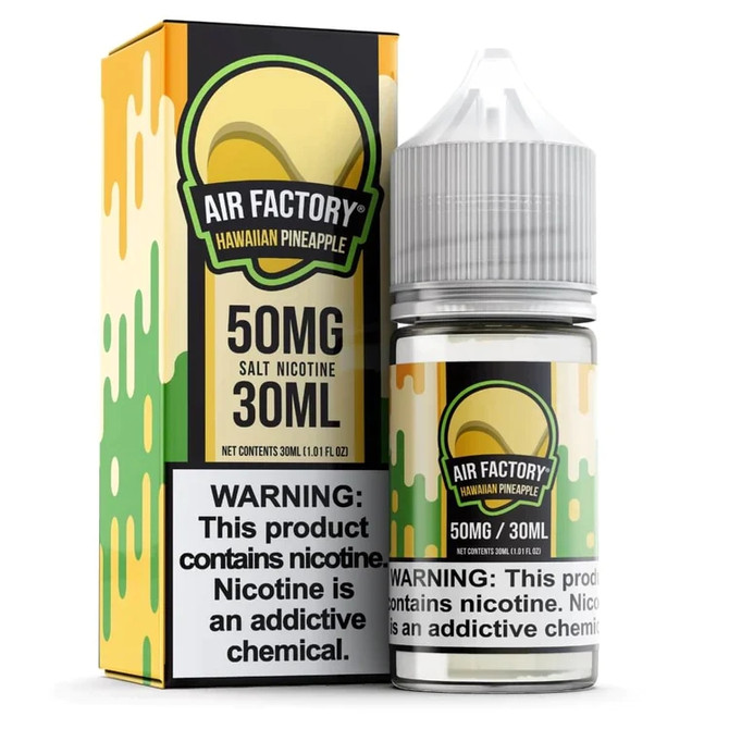 AIR FACTORY Synthetic Nicotine Salt E-Liquid 30ML Hawaiian Pineapple