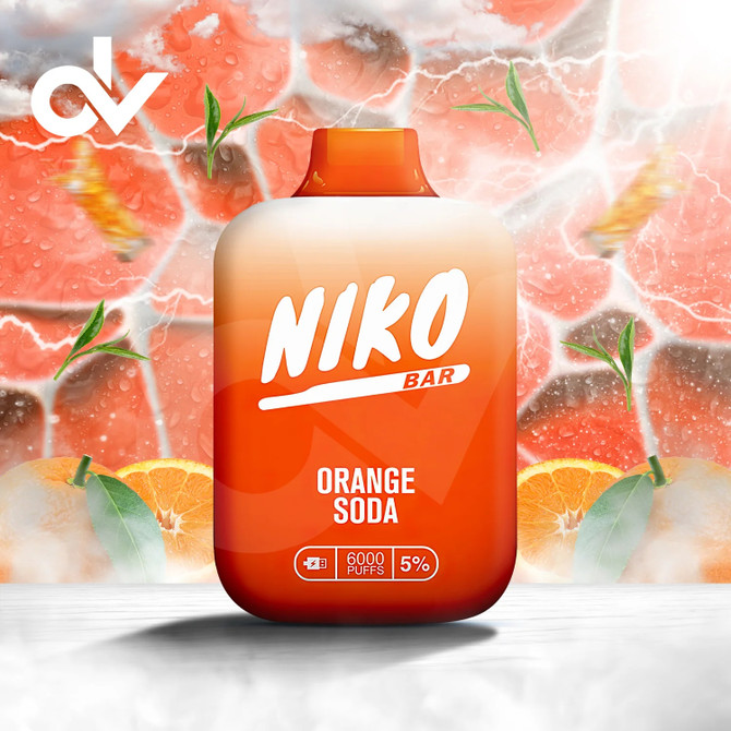 NIKO BAR 7000 - Orange Soda