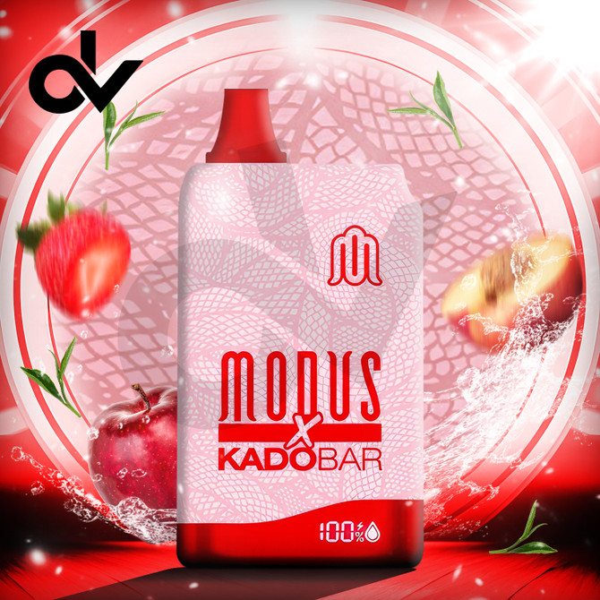 Kado x Modus Bar 10000 - Strawberry Apple Peach
