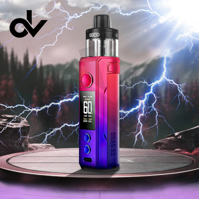 VooPoo Drag S2 60W 2500mAh Pod System Starter Kit