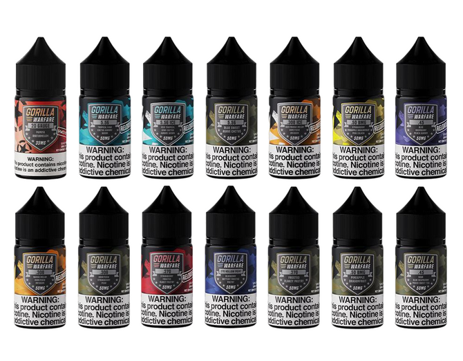 Gorilla Warfare Nicotine Salt E-Liquid 30ML