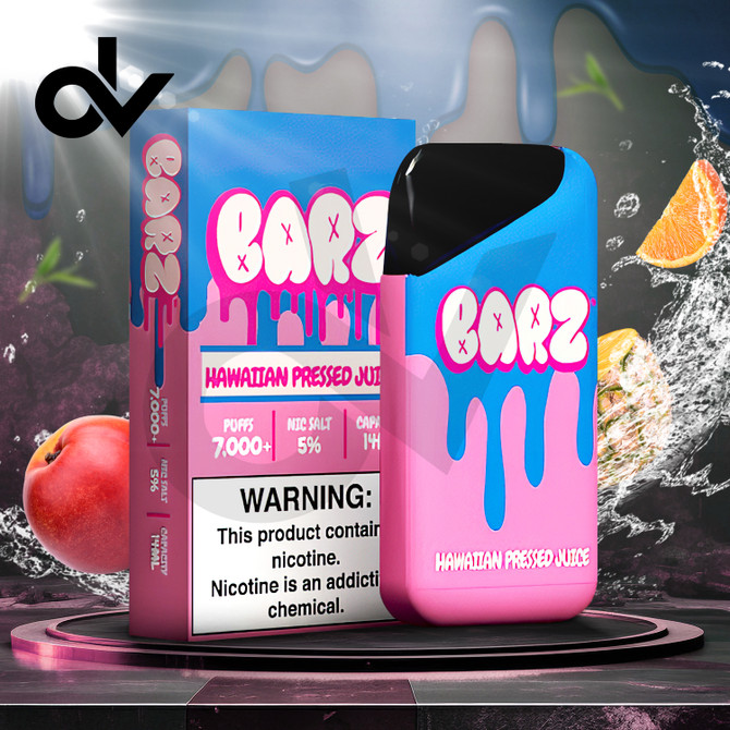 BARZ 7K DISPOSABLE VAPE - Hawaiian Pressed Juice