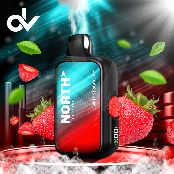 North FT12000 15ML 12000 Puffs Disposable - Dirty Strawberry