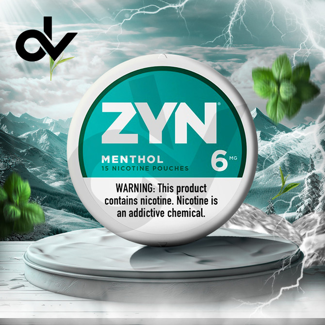 Zyn Nicotine Pouches 15ct - Menthol