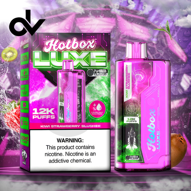 Hotbox LUXE 12K Disposable - Kiwi strawberry Slushee
