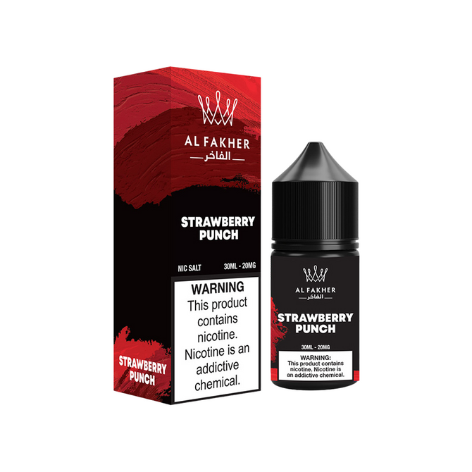 AL Fakher Nicotine Salt E-Liquid 30ML - Strawberry Punch