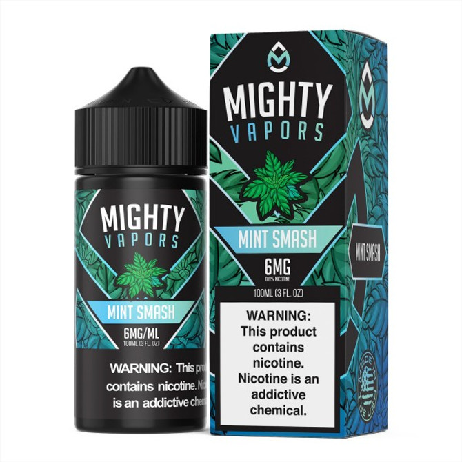 Hulk Tears Nicotine E-Liquid 100ML By Mighty Vapors - Mint Smash