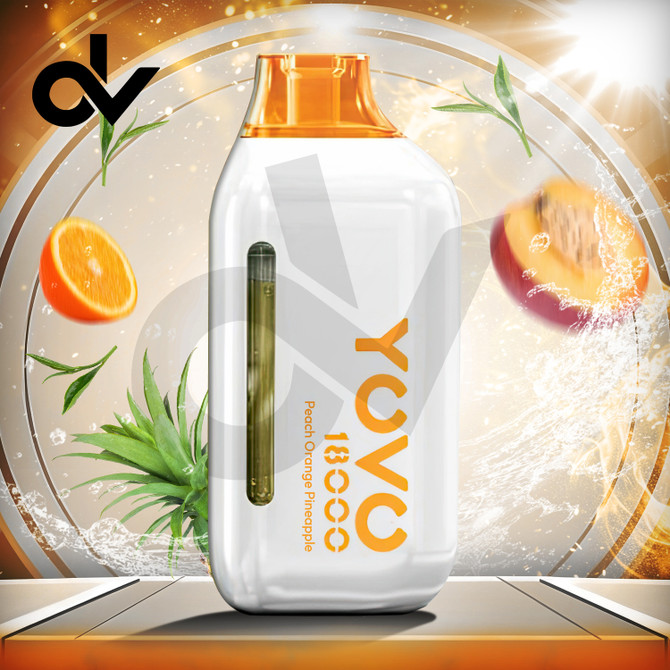 Yovo Ultra 18000 Disposable - Peach Orange Pineapple