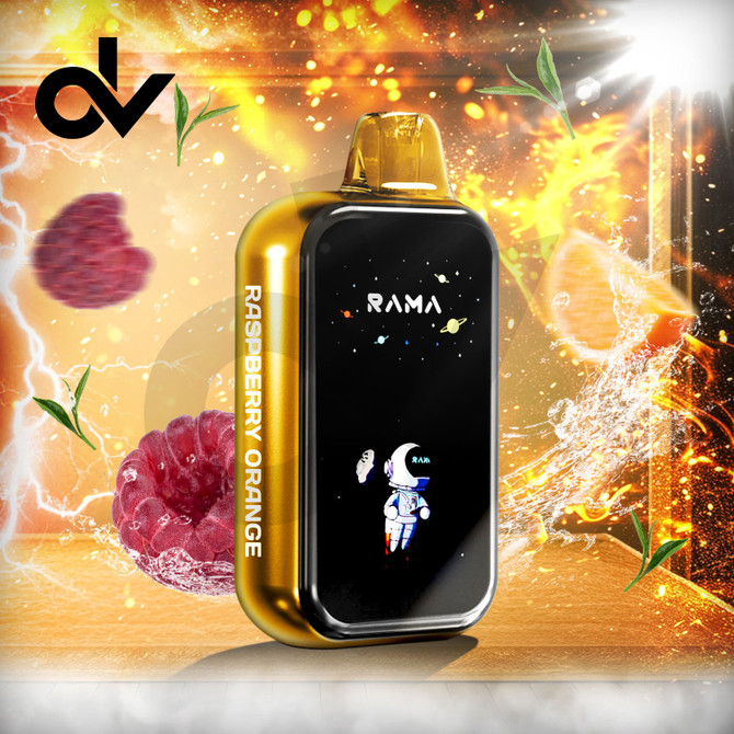 RAMA 16000 Disposable - Raspberry Orange